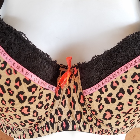 XOXO Brand Leopard Bra - Picture 6 of 8